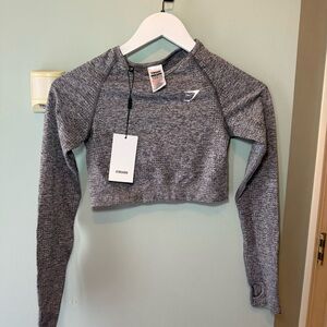 Gymshark Long Sleeve Workout Top Medium